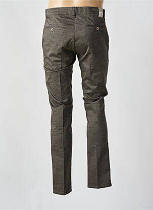 Pantalon chino imprimeu imprimeu prinț de wales mărime normală maro PANAMA bărbat