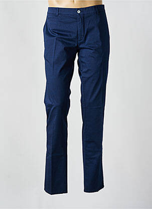 Pantalon chino imprimeu imprimeu prinț de wales mărime normală albastru PANAMA bărbat