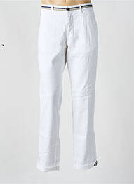 Pantalon chino buzunare mărime normală alb MASON'S homme
