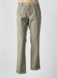 Pantalon chino țesătură melanj mărime normală verde MASON'S homme