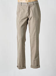 Pantalon chino țesătură melanj mărime normală maro MASON'S homme