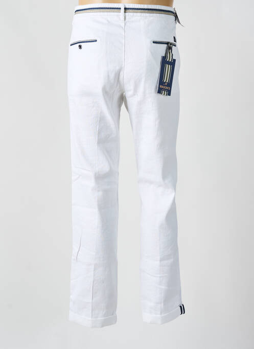 Pantalon chino alb MASON'S bărbat