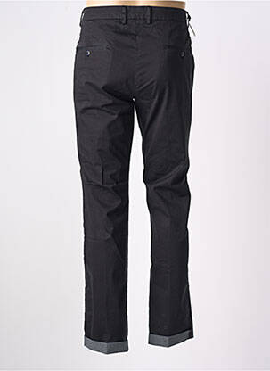Pantalon chino țesătură poplin mărime normală negru MASON'S bărbat