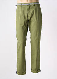 Pantalon chino elasticitate mărime normală verde MASON'S bărbat
