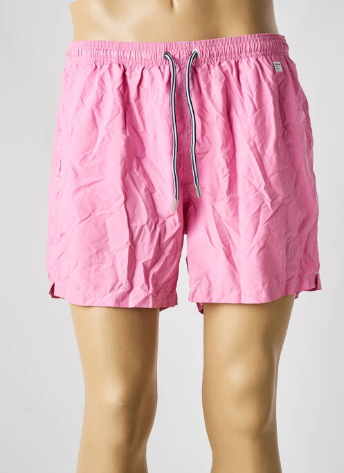 Șort de baie roz MC2 SAINT BARTH bărbat