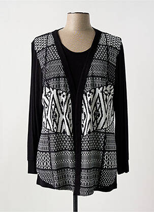 Tunică mâneci lungi negru ALAIN MURATI femeie