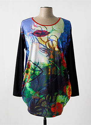 Tunică mâneci lungi albastru EDEN & ORPHEE femeie