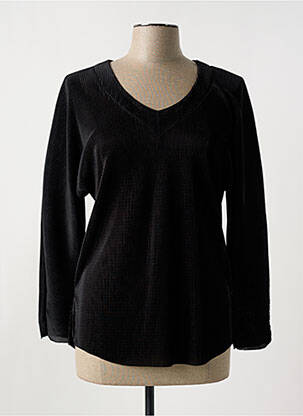 Top croială fluidă mâneci lungi negru ROMEO POUR JULIETTE femeie