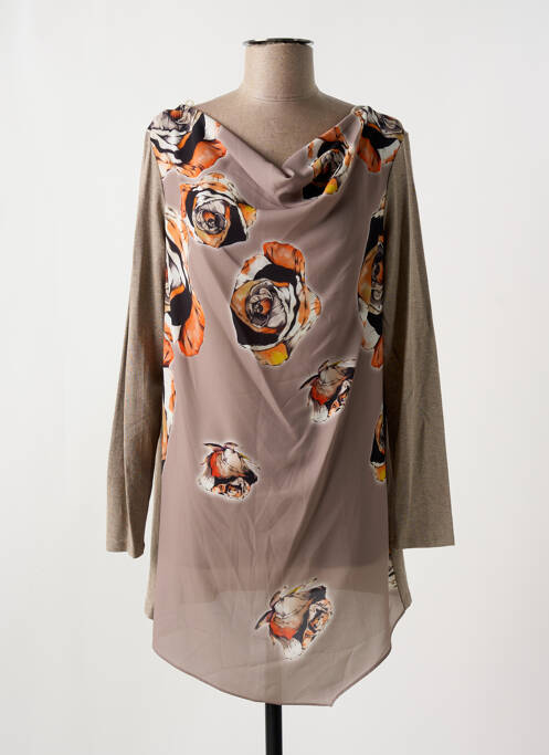 Tunică mâneci lungi bej ALAIN MURATI femeie