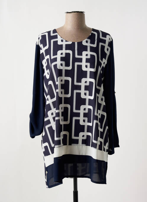 Tunică mâneci lungi albastru ALAIN MURATI femeie