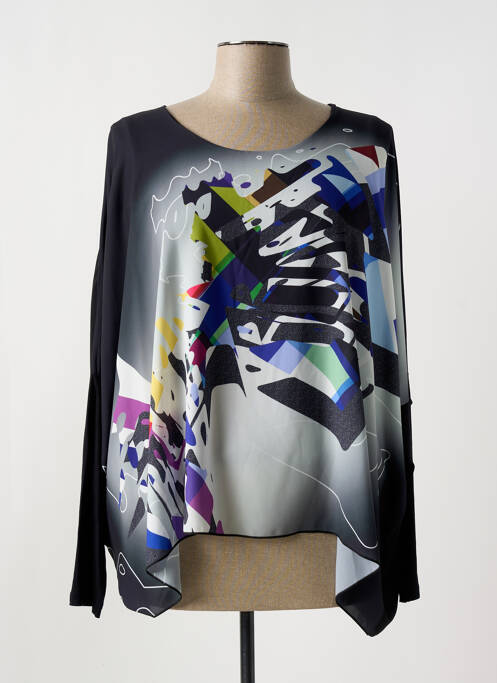 Tunică mâneci lungi negru ALAIN MURATI femeie