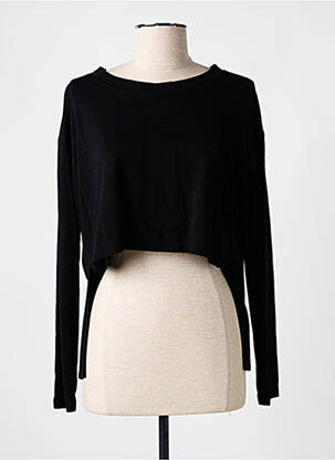 Tricou negru DRESS ADDICT femeie