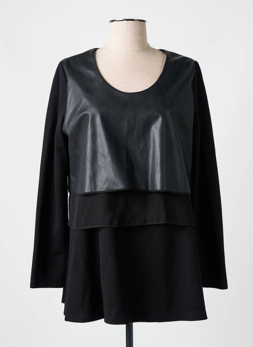 Tunică mâneci lungi negru ALAIN MURATI femeie