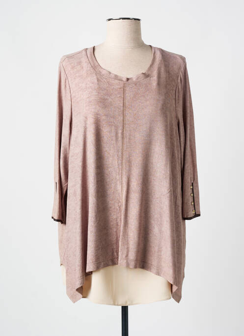 Tunică mâneci lungi maro ALAIN MURATI femeie