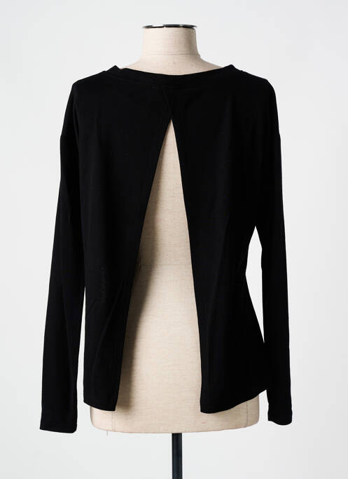 Tricou negru DRESS ADDICT femeie