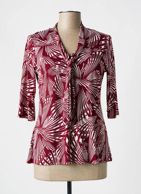 Top elasticitate mâneci 3/4 roșu ROMEO POUR JULIETTE femme