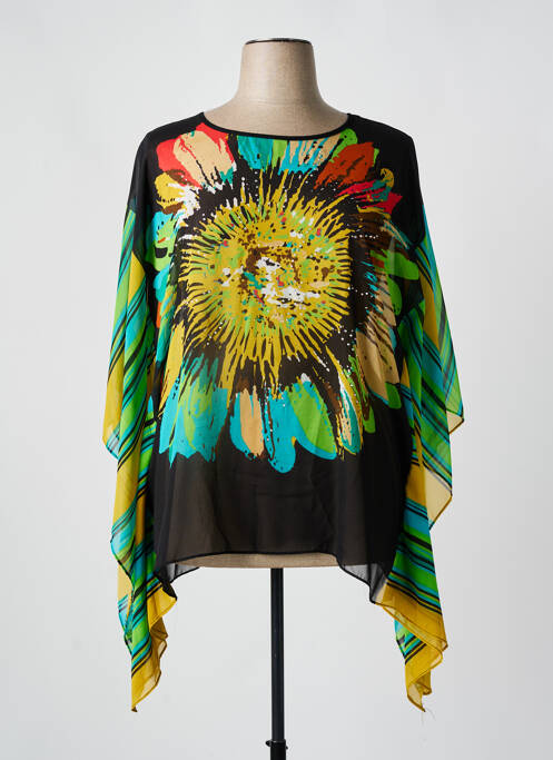 Tunică mâneci lungi negru FRIME femeie