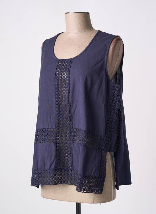 Top albastru ALAIN MURATI femeie