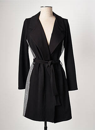 Palton lung negru ROMEO POUR JULIETTE femeie