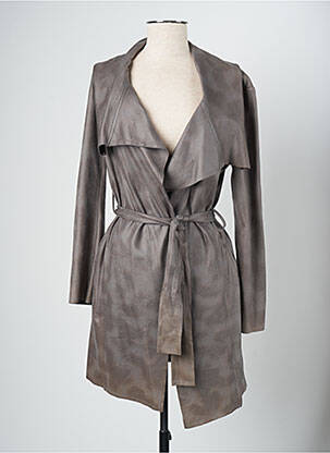 Trench gri JUS D'ORANGE femeie