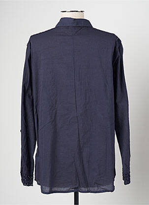 Cămașă croială dreaptă mâneci lungi albastru ALAIN MURATI femeie