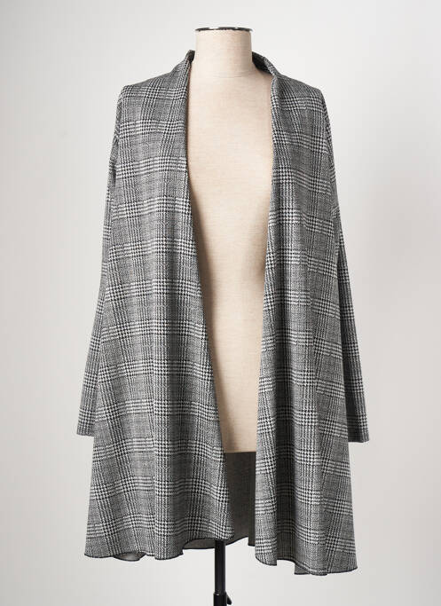 Vestă cu mâneci lungi elasticitate gri ROMEO POUR JULIETTE femme