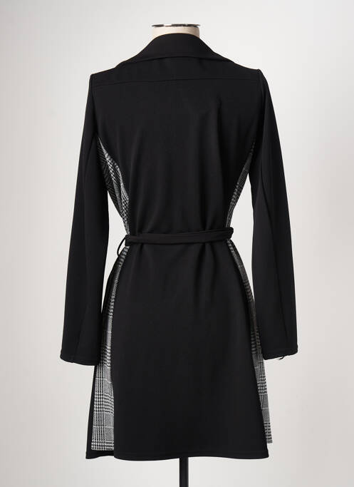 Palton lung negru ROMEO POUR JULIETTE femeie