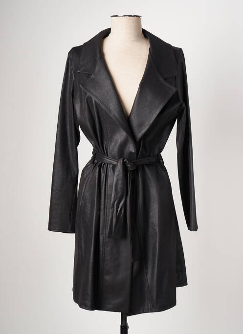 Palton lung negru ROMEO POUR JULIETTE femeie