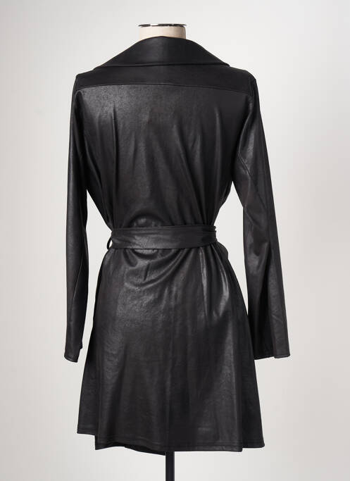 Palton lung negru ROMEO POUR JULIETTE femeie