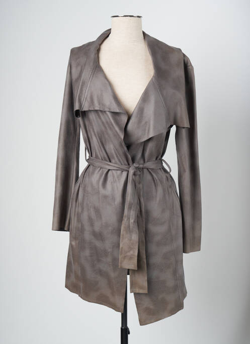 Trench gri JUS D'ORANGE femeie