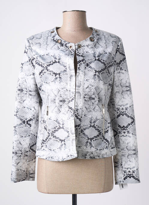 Jachete elegante gri MARIELY femeie