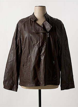 Geci din piele ecologică maro NANA BELLE femeie