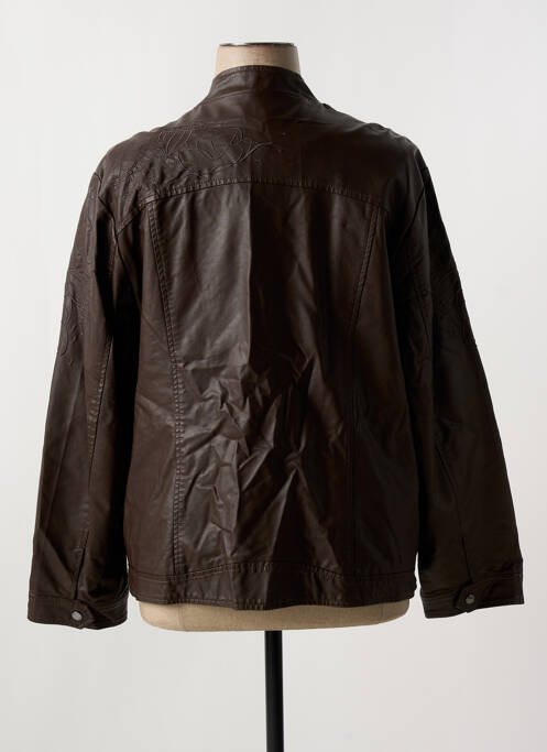 Geci din piele ecologică maro NANA BELLE femeie