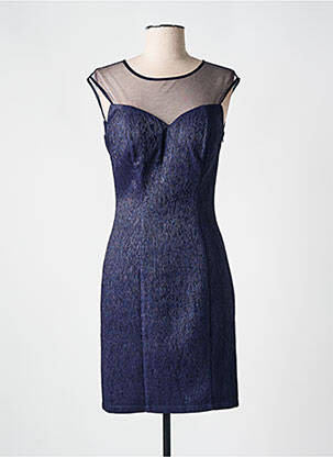 Rochie scurtă albastru ASHWI femeie