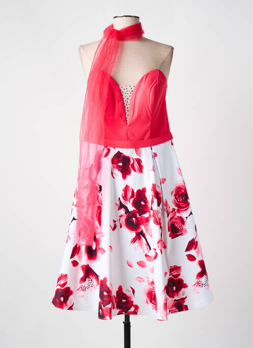 Rochie midi roșu CREATIF PARIS femeie