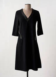 Rochie midi mâneci 3/4 mâneci 3/4 negru ROMEO POUR JULIETTE femme