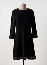 Rochie midi mâneci 3/4 mâneci 3/4 negru ROMEO POUR JULIETTE femme
