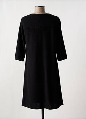 Rochie midi mâneci 3/4 mâneci 3/4 negru ROMEO POUR JULIETTE femeie