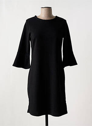 Rochie scurtă mâneci 3/4 mâneci 3/4 negru ROMEO POUR JULIETTE femeie