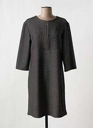 Rochie scurtă mâneci 3/4 mâneci 3/4 negru ROMEO POUR JULIETTE femeie