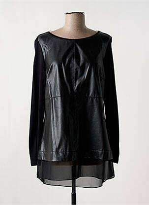 Tunică mâneci lungi negru ALAIN MURATI femeie