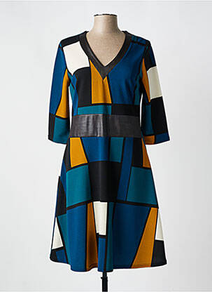 Rochie midi albastru ROMEO POUR JULIETTE femeie