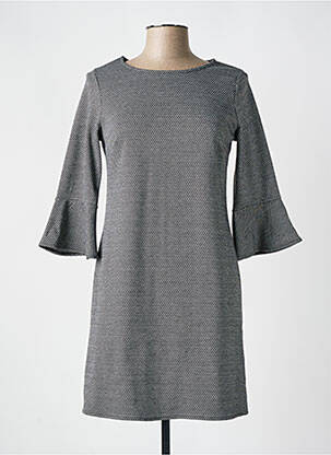 Rochie scurtă mâneci 3/4 mâneci 3/4 negru ROMEO POUR JULIETTE femeie