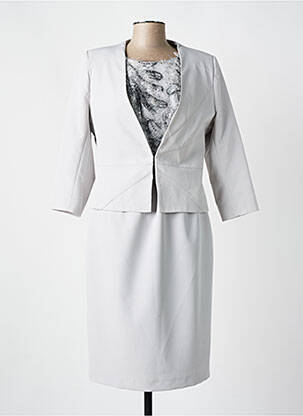 Set rochie croială cambrată gri MICHAELA LOUISA femeie