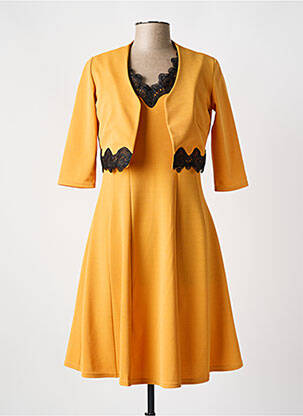 Set rochie broderie galben ROMEO POUR JULIETTE femeie