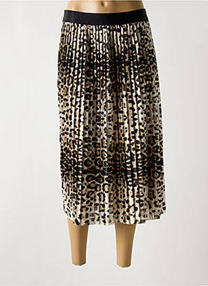 Fustă midi maro ROMEO POUR JULIETTE femeie