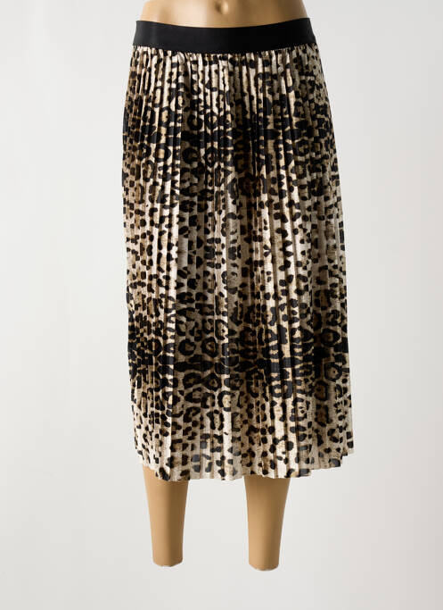 Fustă midi maro ROMEO POUR JULIETTE femeie