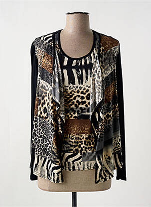 Twin-set negru ROMEO POUR JULIETTE femeie