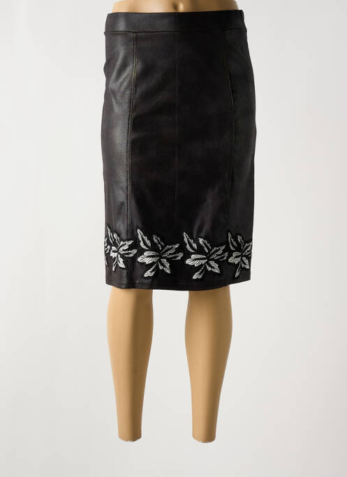 Fustă midi negru ROMEO POUR JULIETTE femeie