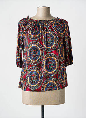 Top roșu ELL'A femeie